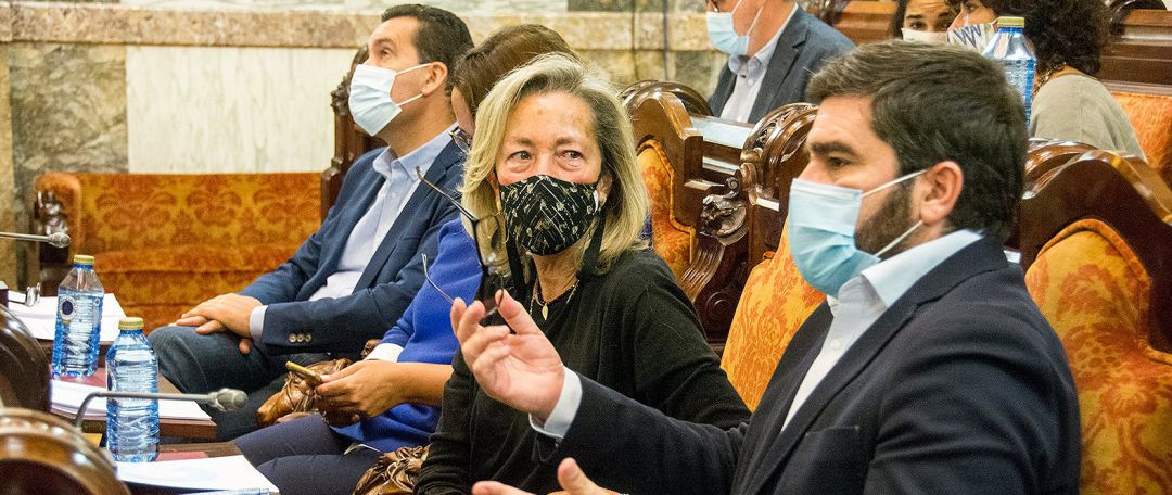Concejales del PP en el pleno Concejales del PP en el pleno