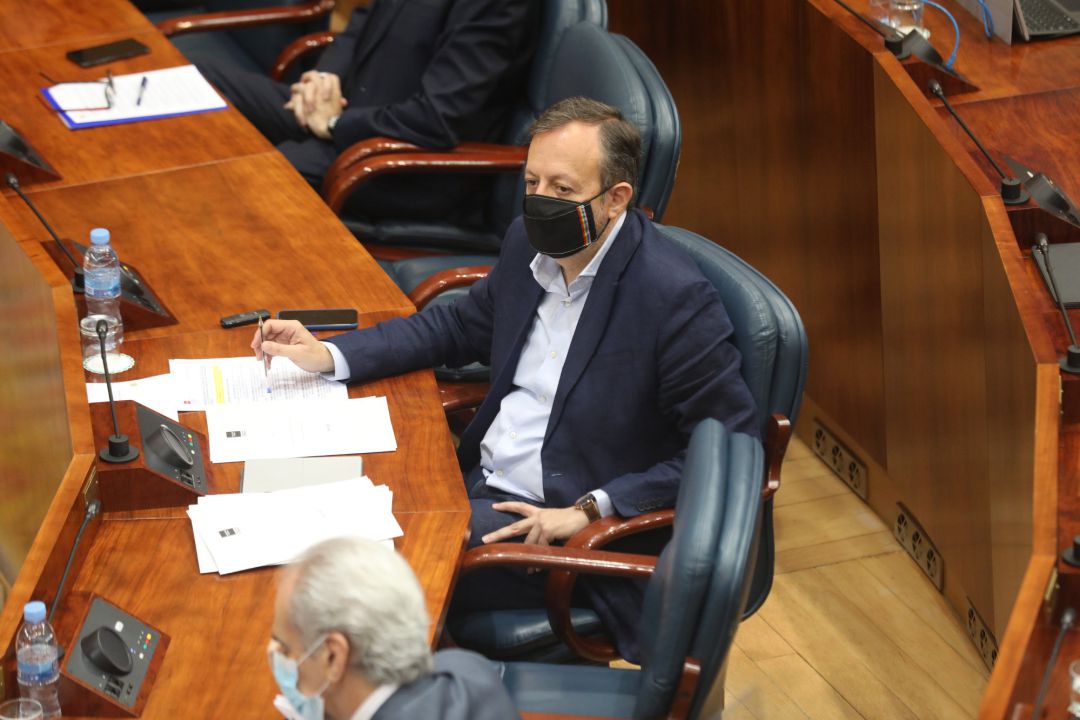 El consejero de Políticas Sociales de la Comunidad de Madrid, Alberto Reyero El consejero de Políticas Sociales de la Comunidad de Madrid, Alberto Reyero