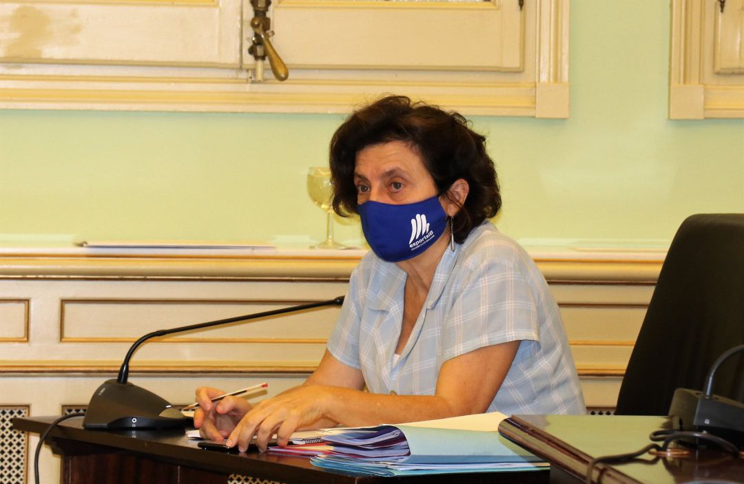 La consellera de Asuntos Sociales y Deportes, Fina Santiago. La consellera de Asuntos Sociales y Deportes, Fina Santiago.