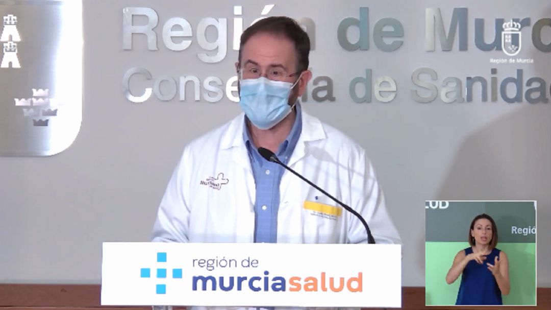 La tendencia, según Jaime Pérez, es favorable para Totana, Lorca y Jumilla La tendencia, según Jaime Pérez, es favorable para Totana, Lorca y Jumilla