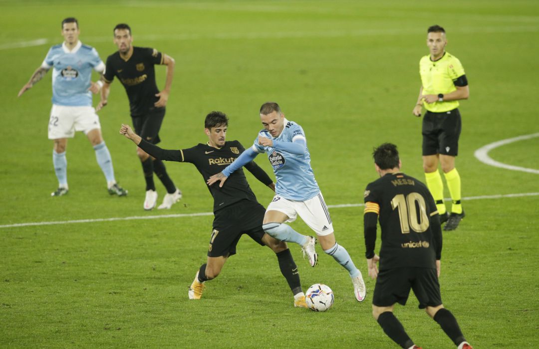Iago Aspas en Balaídos en el partido ante el Barcelona Iago Aspas en Balaídos en el partido ante el Barcelona