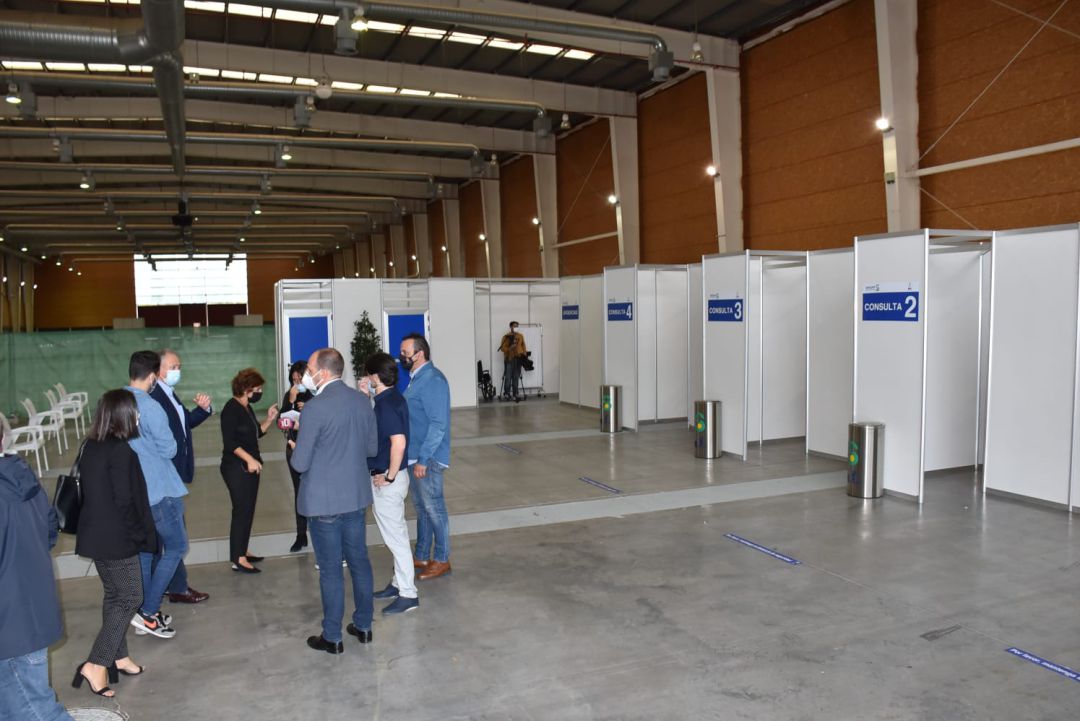 Talavera Ferial reconvertido en centro de salud Talavera Ferial reconvertido en centro de salud