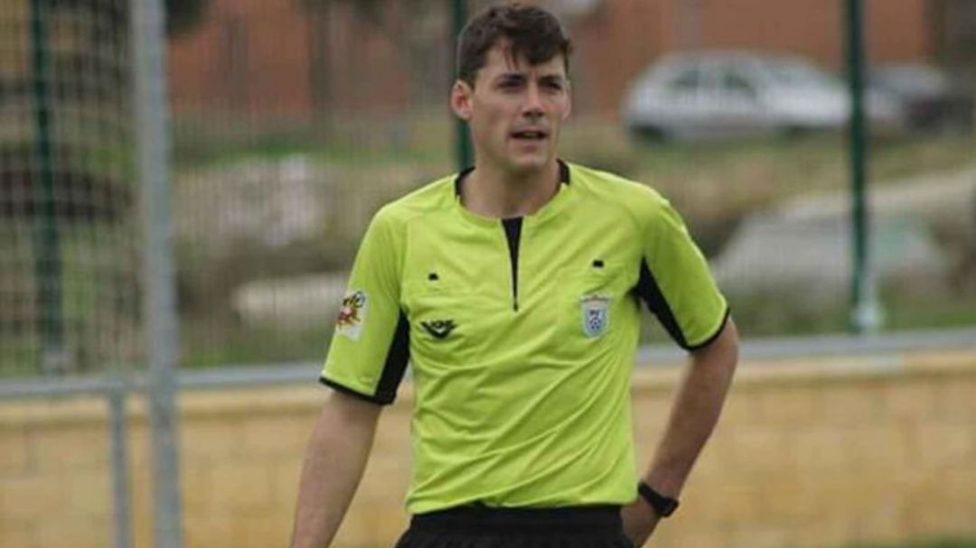 Rubén Rubio Castillo durante un partido en La Granja Rubén Rubio Castillo durante un partido en La Granja