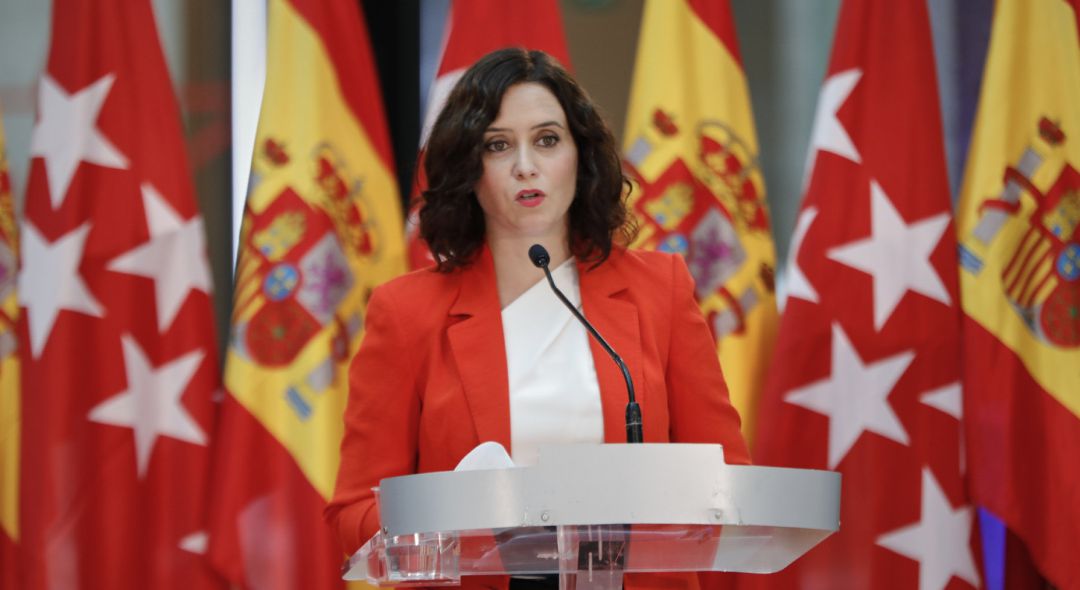 La presidenta de la Comunidad de Madrid, Isabel Díaz Ayuso. La presidenta de la Comunidad de Madrid, Isabel Díaz Ayuso.