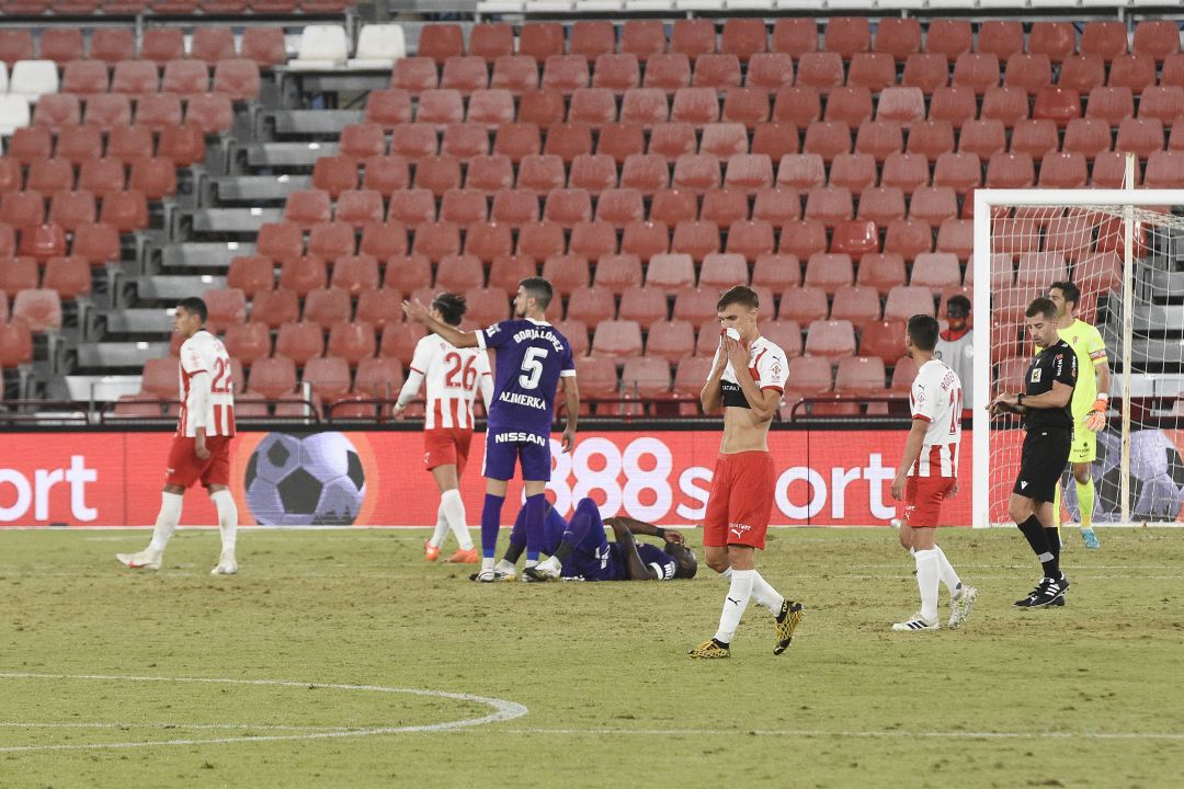 Primera derrota de la temporada para el Almería. Primera derrota de la temporada para el Almería.