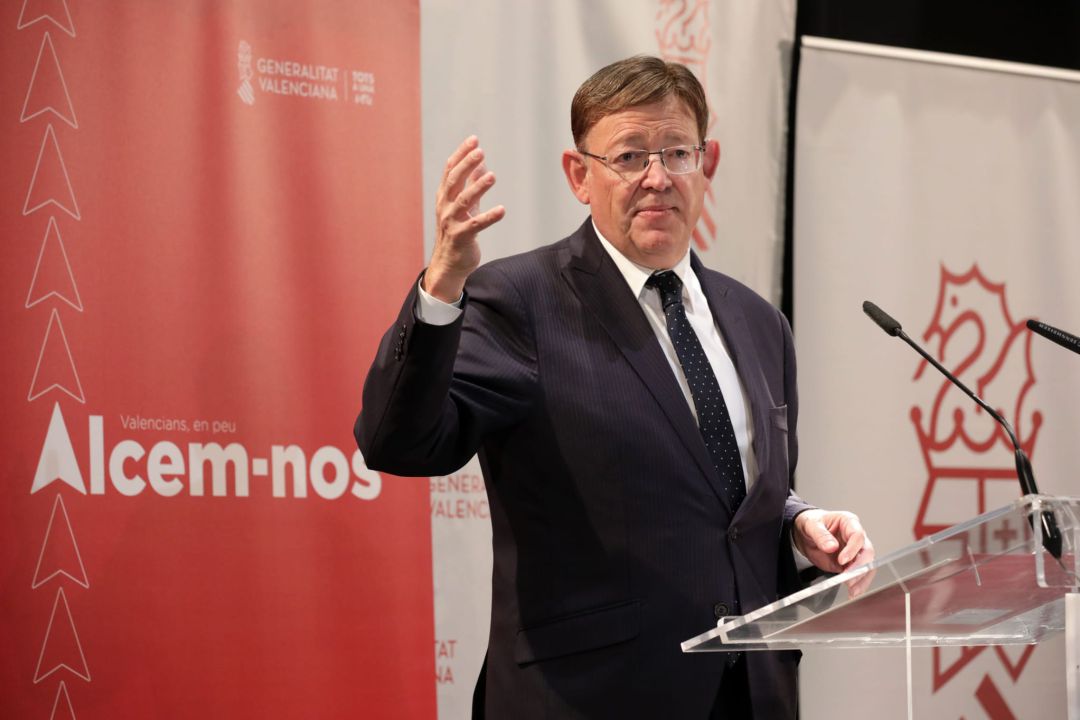 El president de la Generalitat, Ximo Puig. El president de la Generalitat, Ximo Puig.