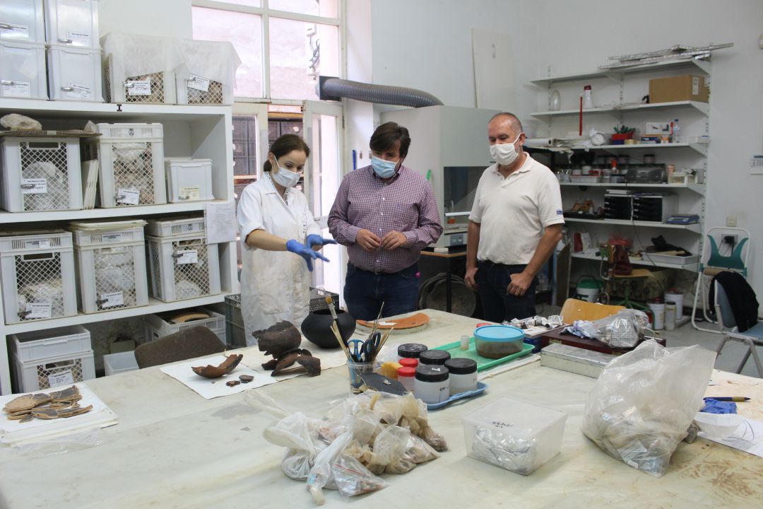 El Museo Arqueológico de Borriana restaura 12 nuevas piezas arqueológicas El Museo Arqueológico de Borriana restaura 12 nuevas piezas arqueológicas