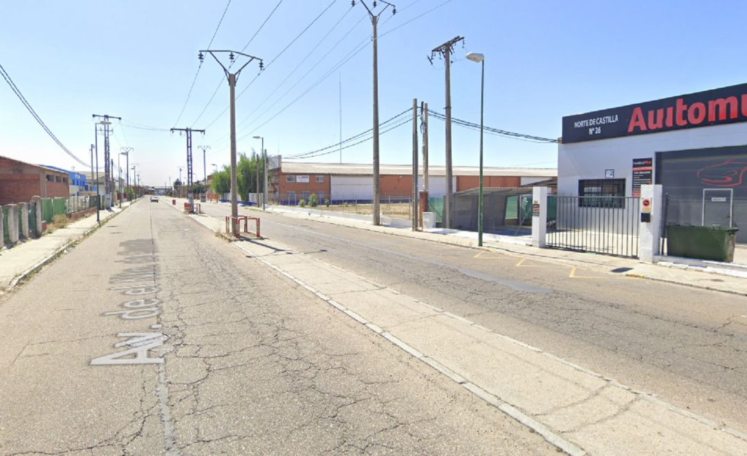 Avenida Norte de Castilla, polígono Argales Avenida Norte de Castilla, polígono Argales