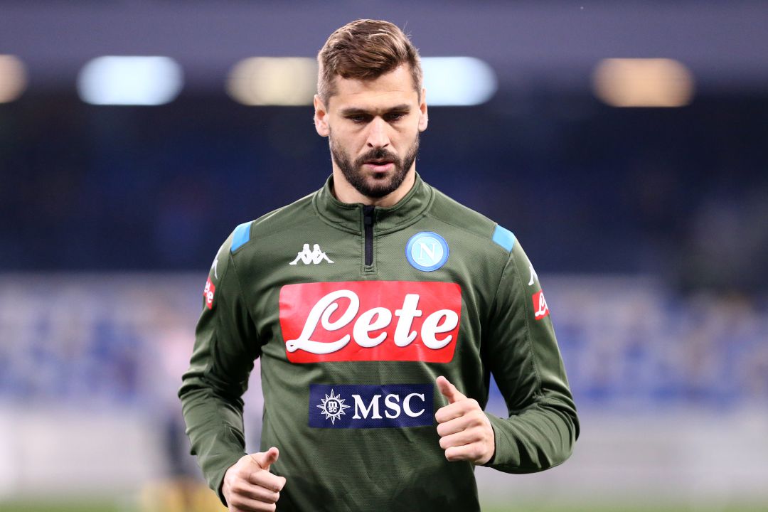 Fernando Llorente, durante una sesión de entrenamientos con el Nápoles. Fernando Llorente, durante una sesión de entrenamientos con el Nápoles.