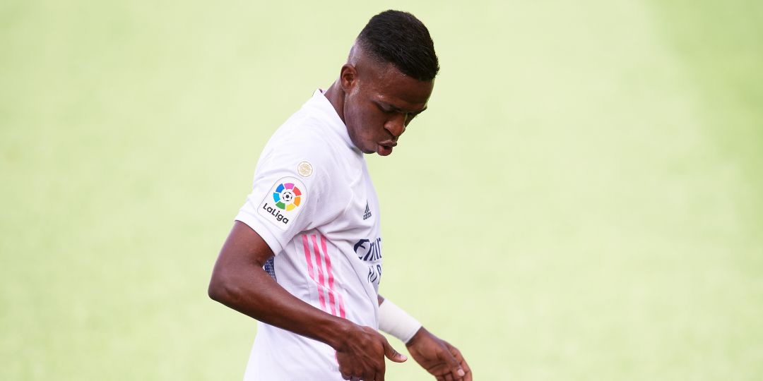 Vinicius Júnior celebra su gol ante el Levante del pasado domingo Vinicius Júnior celebra su gol ante el Levante del pasado domingo