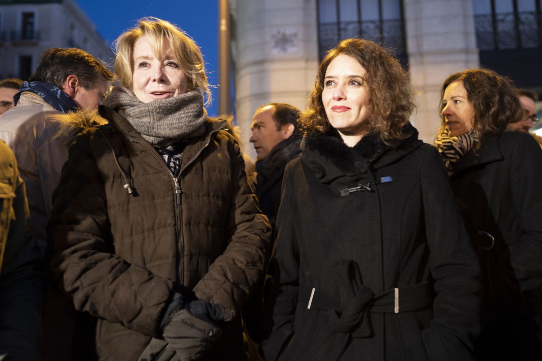 Esperanza Aguirre e Isabel Díaz Ayuso. Esperanza Aguirre e Isabel Díaz Ayuso.