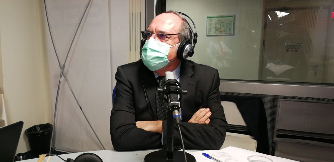 El portavoz del PSOE en la Asamblea de Madrid, Ángel Gablondo, en los estudios de Radio Madrid El portavoz del PSOE en la Asamblea de Madrid, Ángel Gablondo, en los estudios de Radio Madrid
