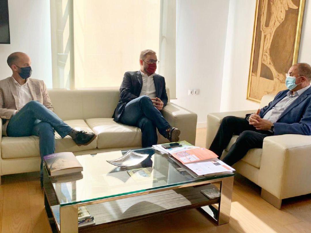 José Ángel Ponce, Diego José Mateos y Juan José Cánovas José Ángel Ponce, Diego José Mateos y Juan José Cánovas