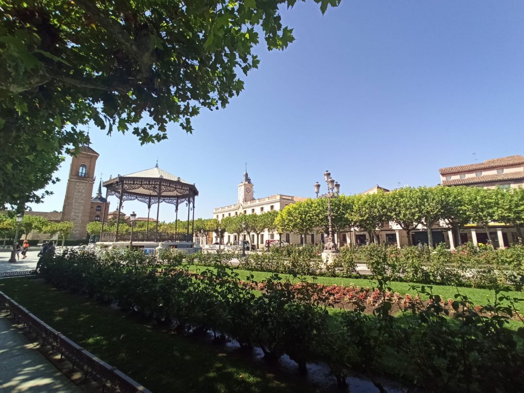Plaza de Cervantes de Alcalá de Henares. Plaza de Cervantes de Alcalá de Henares.