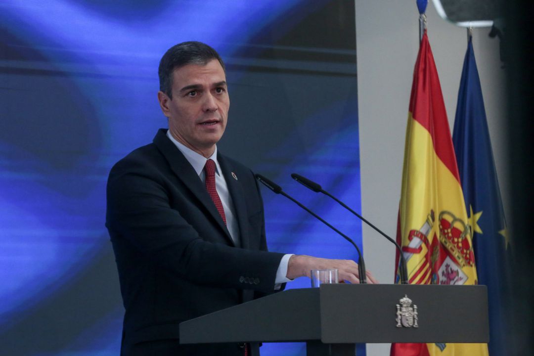 El presidente del Gobierno, Pedro Sánchez El presidente del Gobierno, Pedro Sánchez