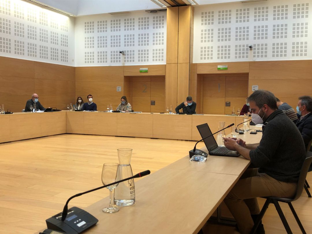 Reunión de la Mancomunidad de Servicios de Txingudi Reunión de la Mancomunidad de Servicios de Txingudi