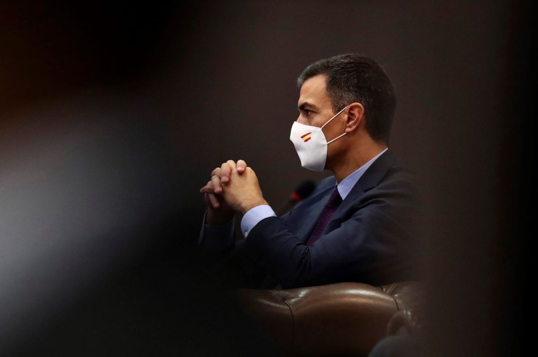 El presidente del Gobierno, Pedro Sánchez, durante su visita oficial, en Argel El presidente del Gobierno, Pedro Sánchez, durante su visita oficial, en Argel