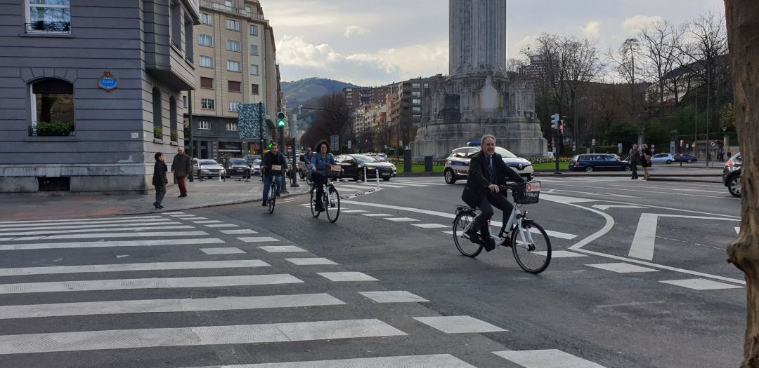 Bilbao, a la cabeza de calles peatonales y en la cola en carriles bici Bilbao, a la cabeza de calles peatonales y en la cola en carriles bici