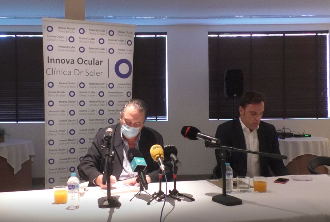 Rueda de prensa del doctor Soler Rueda de prensa del doctor Soler