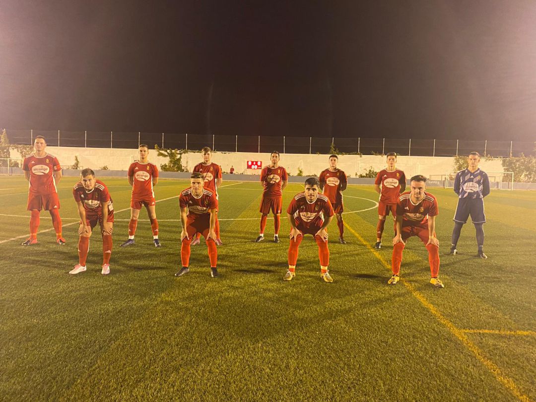 Once inicial del Jódar C.F. en el partido amistoso ante la A.D. Mancha Real Once inicial del Jódar C.F. en el partido amistoso ante la A.D. Mancha Real