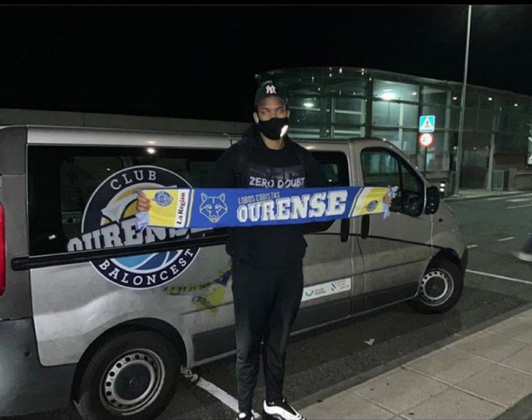 Adonys Henríquez, ya está en Ourense Adonys Henríquez, ya está en Ourense