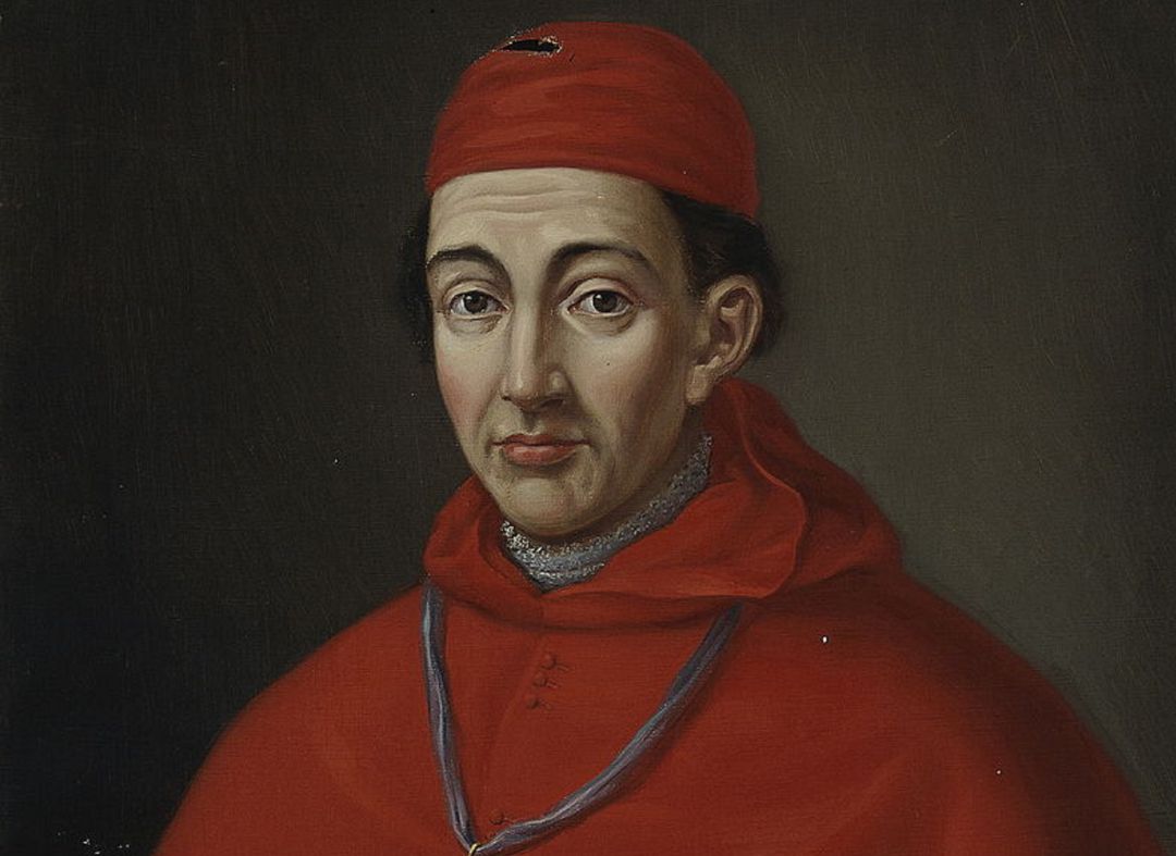 Retrato de Gil de Albornoz, copia del que se conservaba en la catedral de Toledo, obra de Matías Moreno, Museo del Prado. Retrato de Gil de Albornoz, copia del que se conservaba en la catedral de Toledo, obra de Matías Moreno, Museo del Prado.