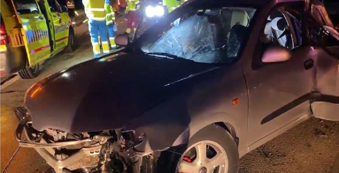 El accidente ocurría en el kilómetro 48 de la M-50. El accidente ocurría en el kilómetro 48 de la M-50.