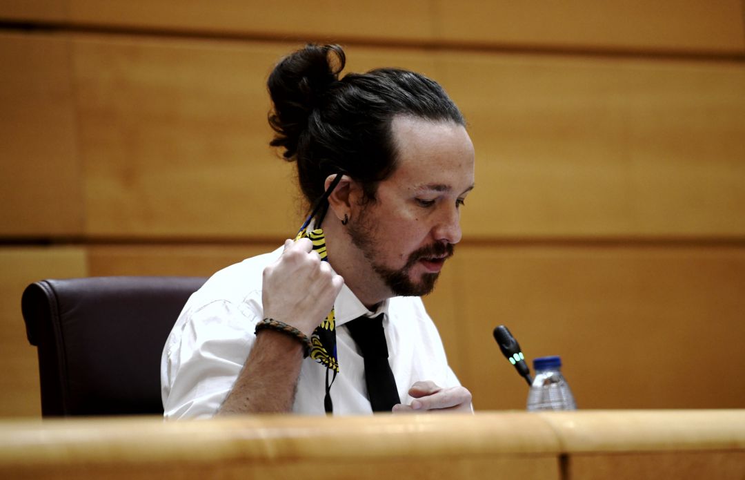 El vicepresidente segundo y ministro de Derechos Sociales y Agenda 2030, Pablo Iglesias El vicepresidente segundo y ministro de Derechos Sociales y Agenda 2030, Pablo Iglesias