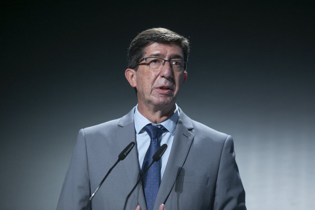 El vicepresidente de la Junta de Andalucía, Juan Marín El vicepresidente de la Junta de Andalucía, Juan Marín