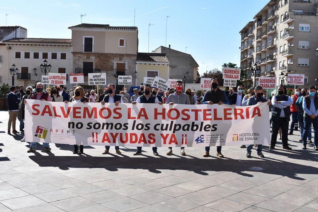 Manifestación en Villarrobledo Manifestación en Villarrobledo