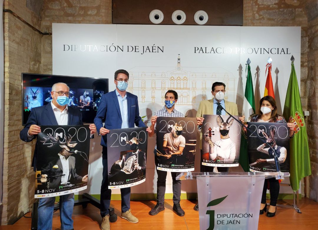 Jesús Estrella, Francisco Javier Lozano, Daniel Broncano, Luis Jesús García-Lomas y Esperanza Chinchilla. Jesús Estrella, Francisco Javier Lozano, Daniel Broncano, Luis Jesús García-Lomas y Esperanza Chinchilla.