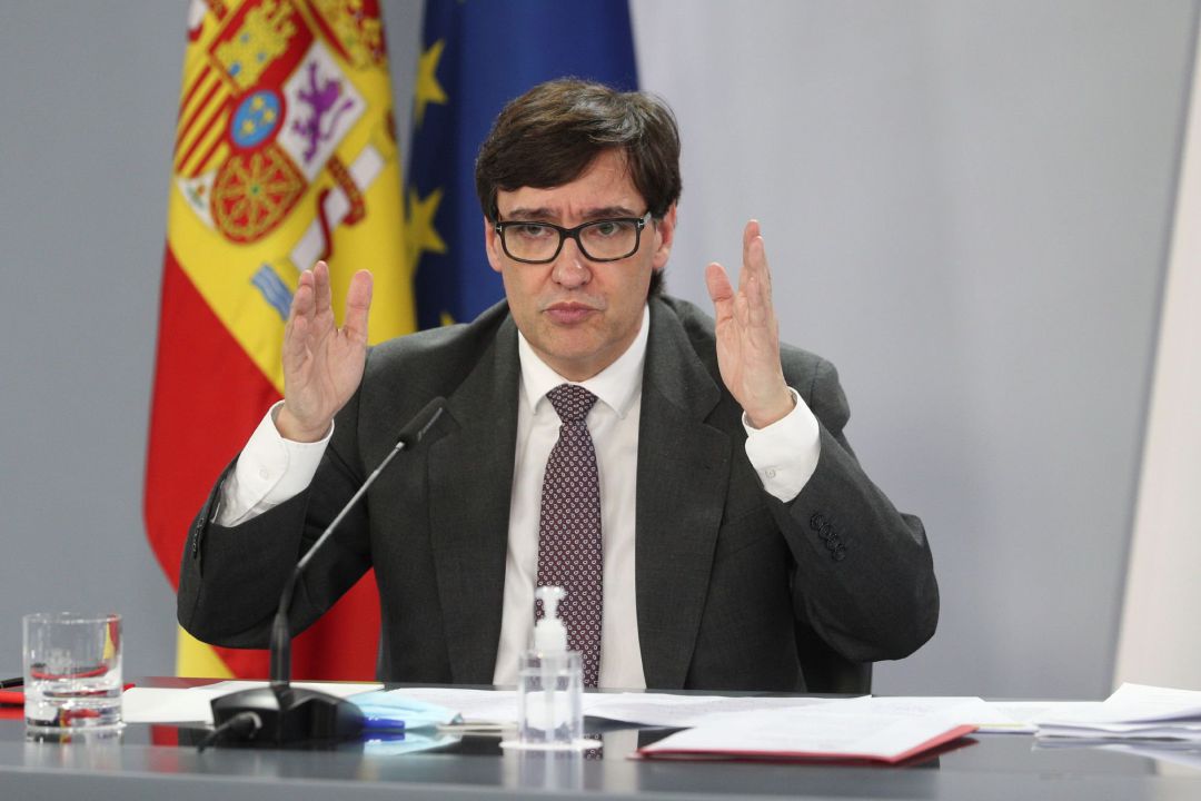 El ministro de Sanidad, Salvador Illa El ministro de Sanidad, Salvador Illa