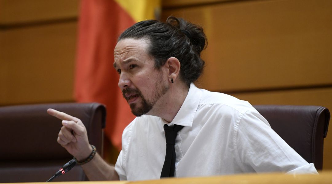 El vicepresidente segundo y ministro de Derechos Sociales y Agenda 2030, Pablo Iglesias. El vicepresidente segundo y ministro de Derechos Sociales y Agenda 2030, Pablo Iglesias.