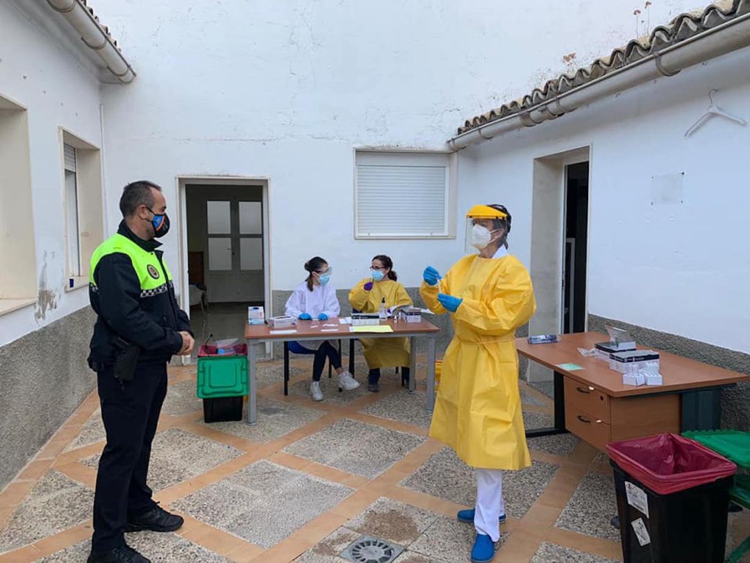 Cribado masivo en Santo Tomé Cribado masivo en Santo Tomé