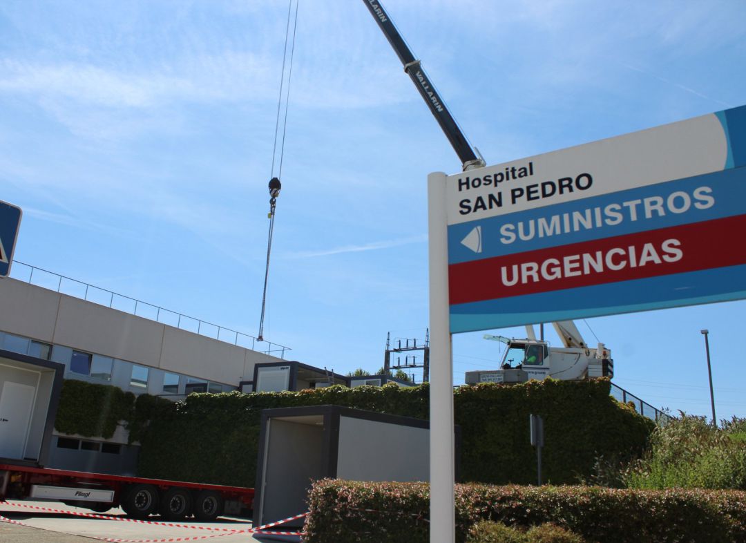 Módulo urgencias del hospital San Pedro Módulo urgencias del hospital San Pedro