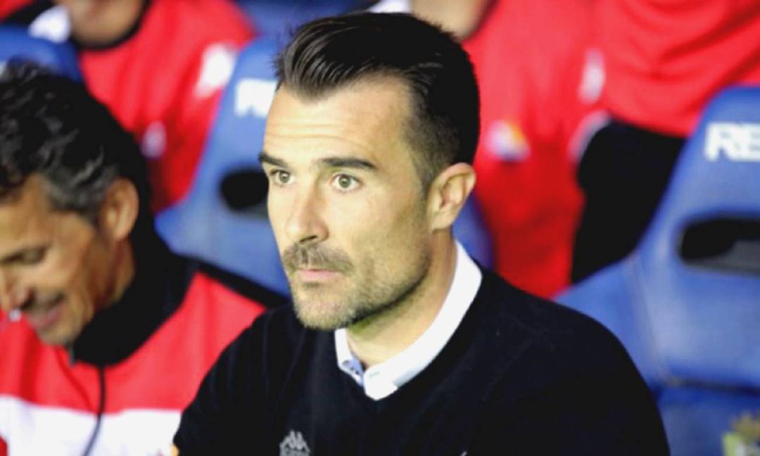 López Garai, durante un partido López Garai, durante un partido