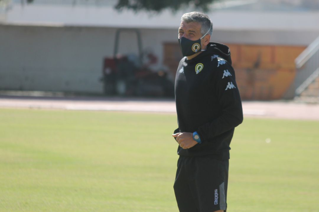 David Cubillo, entrenador del Hércules CF David Cubillo, entrenador del Hércules CF