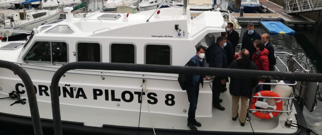 Nueva embarcación de los prácticos del puerto de A Coruña Nueva embarcación de los prácticos del puerto de A Coruña