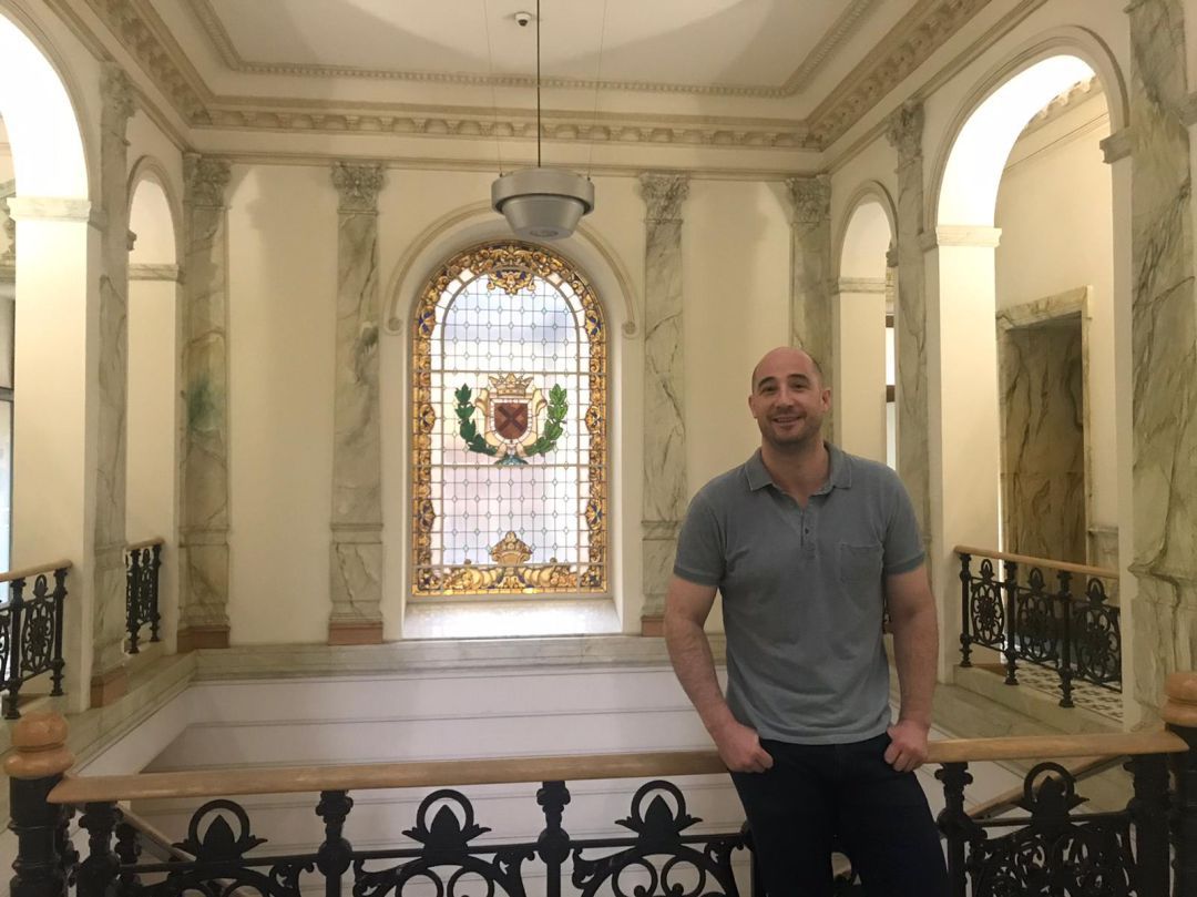 Jon Iraola es el portavoz municipal del PSE-EE en el Ayuntamiento de Eibar Jon Iraola es el portavoz municipal del PSE-EE en el Ayuntamiento de Eibar