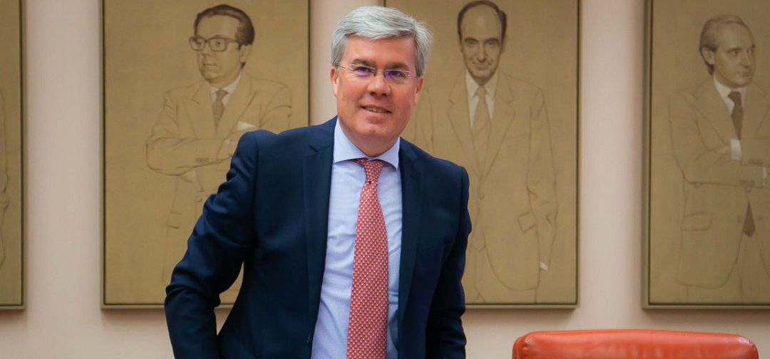 El exsecretario de Estado de Hacienda, José Enrique Fernández de Moya, uno de los acusados del caso Matinsreg. El exsecretario de Estado de Hacienda, José Enrique Fernández de Moya, uno de los acusados del caso Matinsreg.