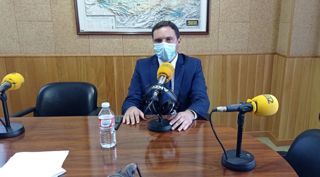 Álvaro Martínez Chana, en la entrevista en SER Cuenca Álvaro Martínez Chana, en la entrevista en SER Cuenca