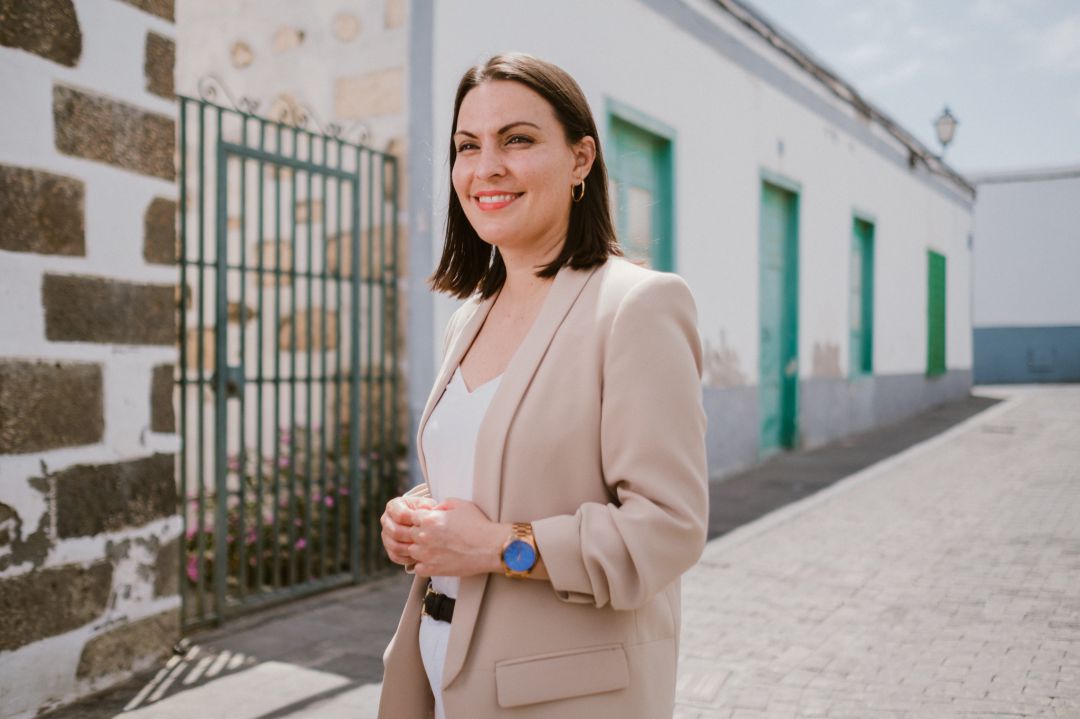 Migdalia Machín, secretaria general de CC en Lanzarote. Migdalia Machín, secretaria general de CC en Lanzarote.