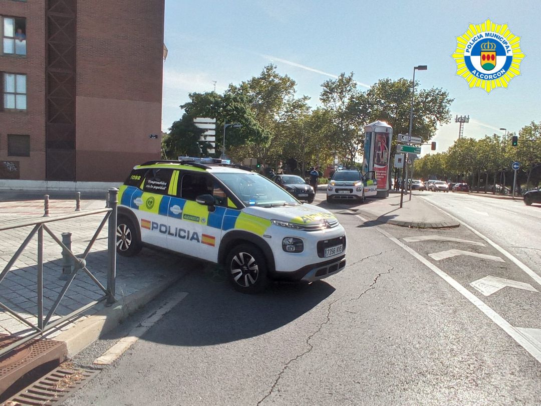 Vehículo de la Policía Municipal de Alcorcón Vehículo de la Policía Municipal de Alcorcón