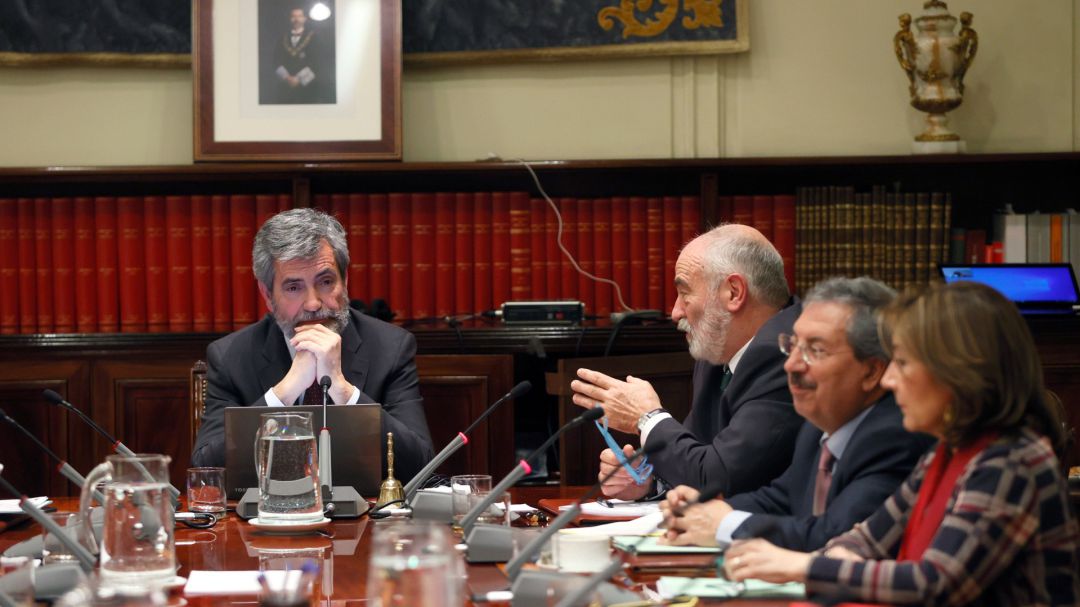El presidente del CGPJ, Carlos Lesmes, en una imagen de archivo El presidente del CGPJ, Carlos Lesmes, en una imagen de archivo