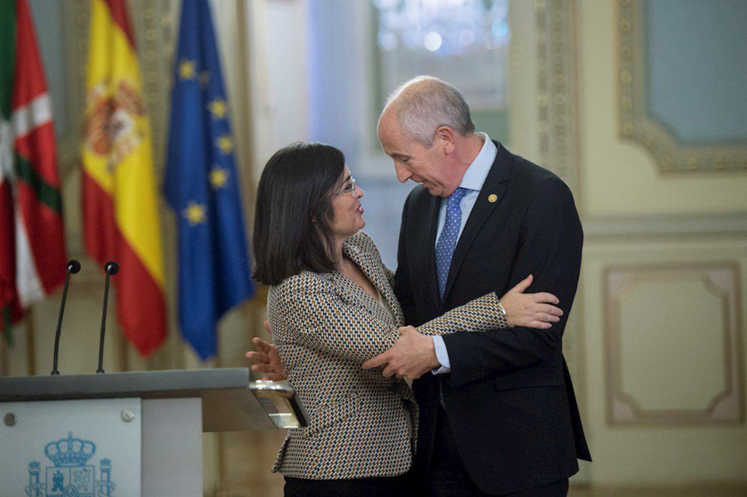 Carolina Darias y Josu Erkoreka Carolina Darias y Josu Erkoreka