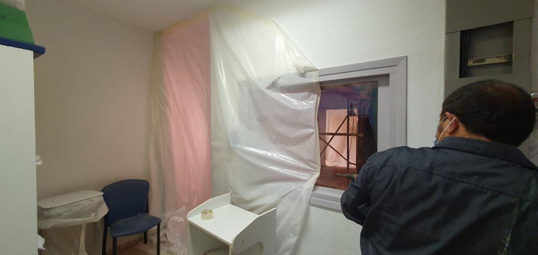 Adecuación de la sala de Radiología en el Hospital de Elda Adecuación de la sala de Radiología en el Hospital de Elda