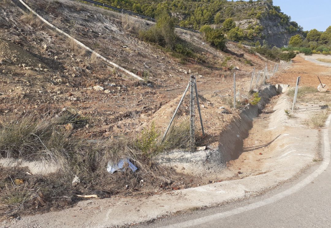 Limpieza de márgenes en Oliva Limpieza de márgenes en Oliva