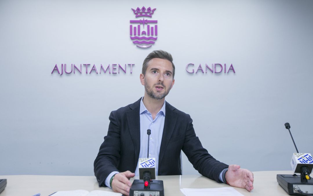 Víctor Soler, portavoz del PP de Gandia Víctor Soler, portavoz del PP de Gandia