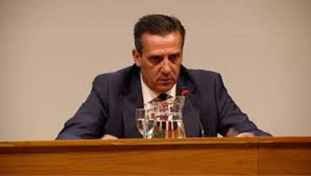 José María Cruz, Director General, en una Junta General del Sevilla F.C. José María Cruz, Director General, en una Junta General del Sevilla F.C.