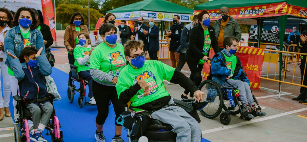 El pasado 4 de octubre se dio el pistoletazo de salida a la carrera virtual con un acto presencial en Getafe El pasado 4 de octubre se dio el pistoletazo de salida a la carrera virtual con un acto presencial en Getafe